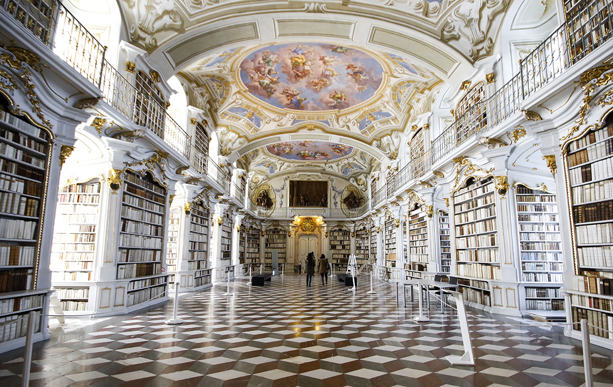 Stift Admont Library - most beautiful library in Austria - Vienna Insider